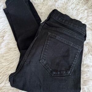 Banana republic black jeans size 2